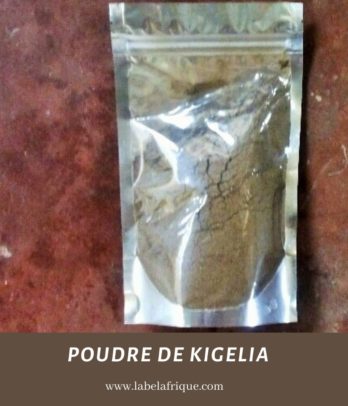Kigelia en poudre à Cotonou au Bénin