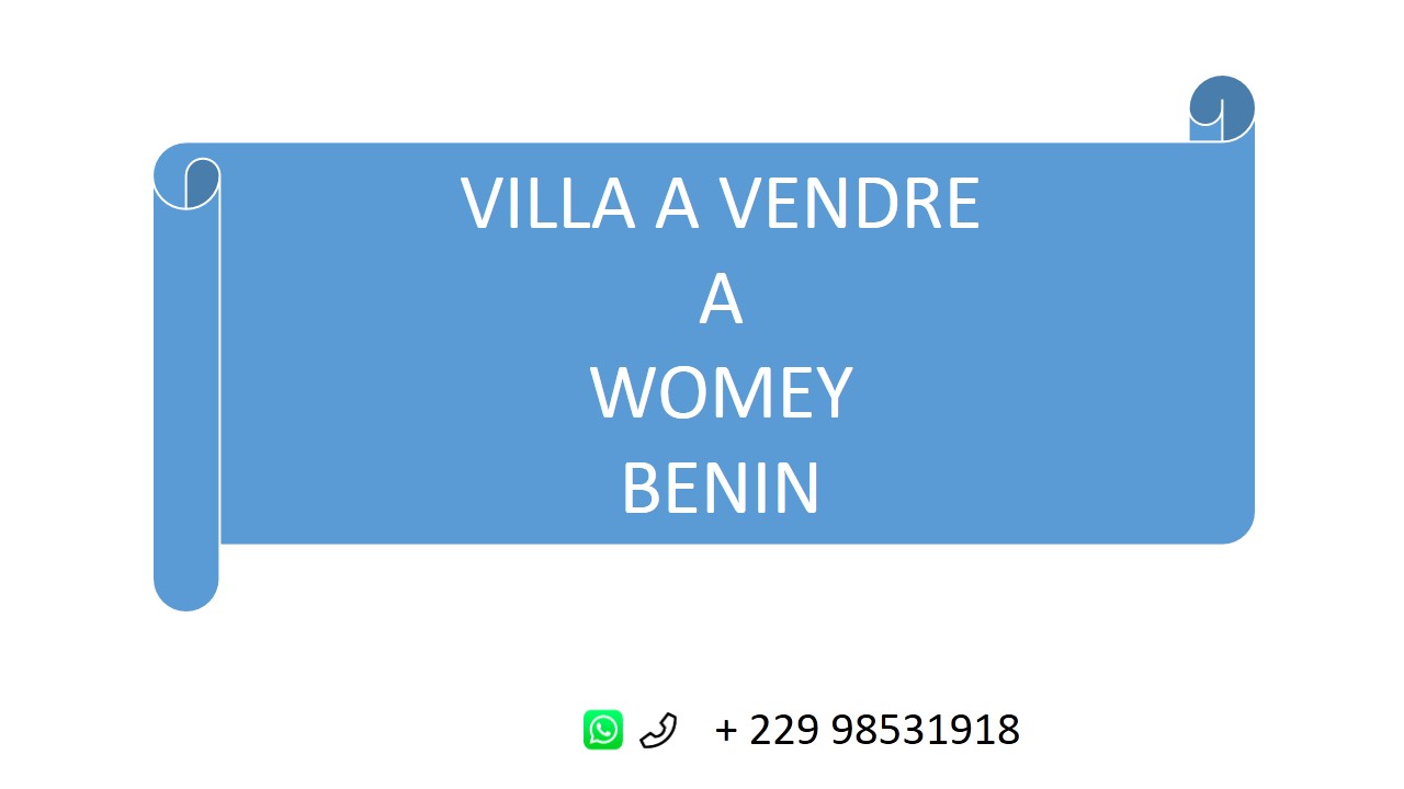 You are currently viewing Parcelle à vendre à Womey