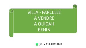 Lire la suite à propos de l’article Parcelle à vendre à Ouidah au Bénin